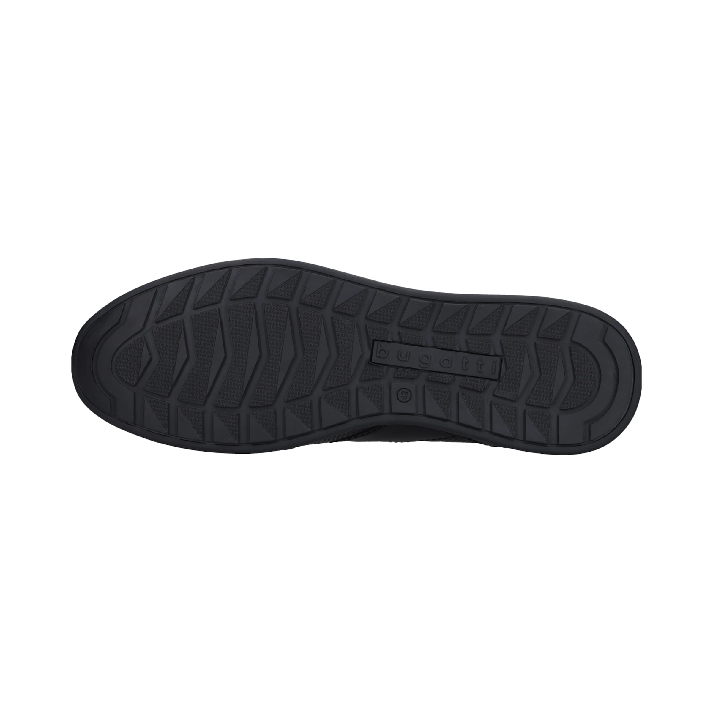 Sneaker bassa di bugatti in nero