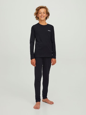 Jack & Jones Junior Pajamas in Black: front