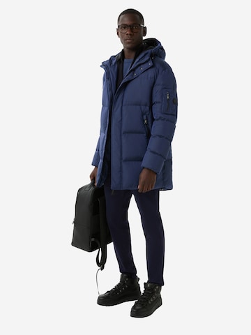 BOGNER Regular Chinohose 'Nik' in Blau