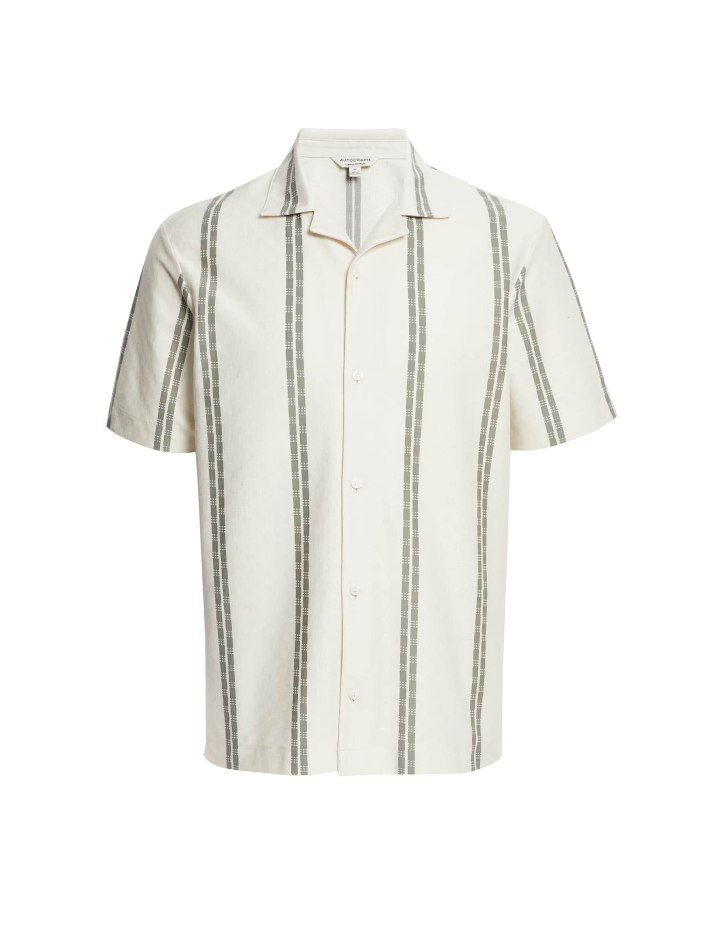 Marks & Spencer Shirt in Beige: front