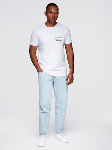 Ombre Shirt in Wit