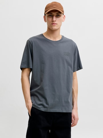 JACK & JONES - Camiseta en gris: frente
