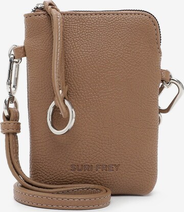 Borsa a spalla 'Debby' di Suri Frey in beige: frontale