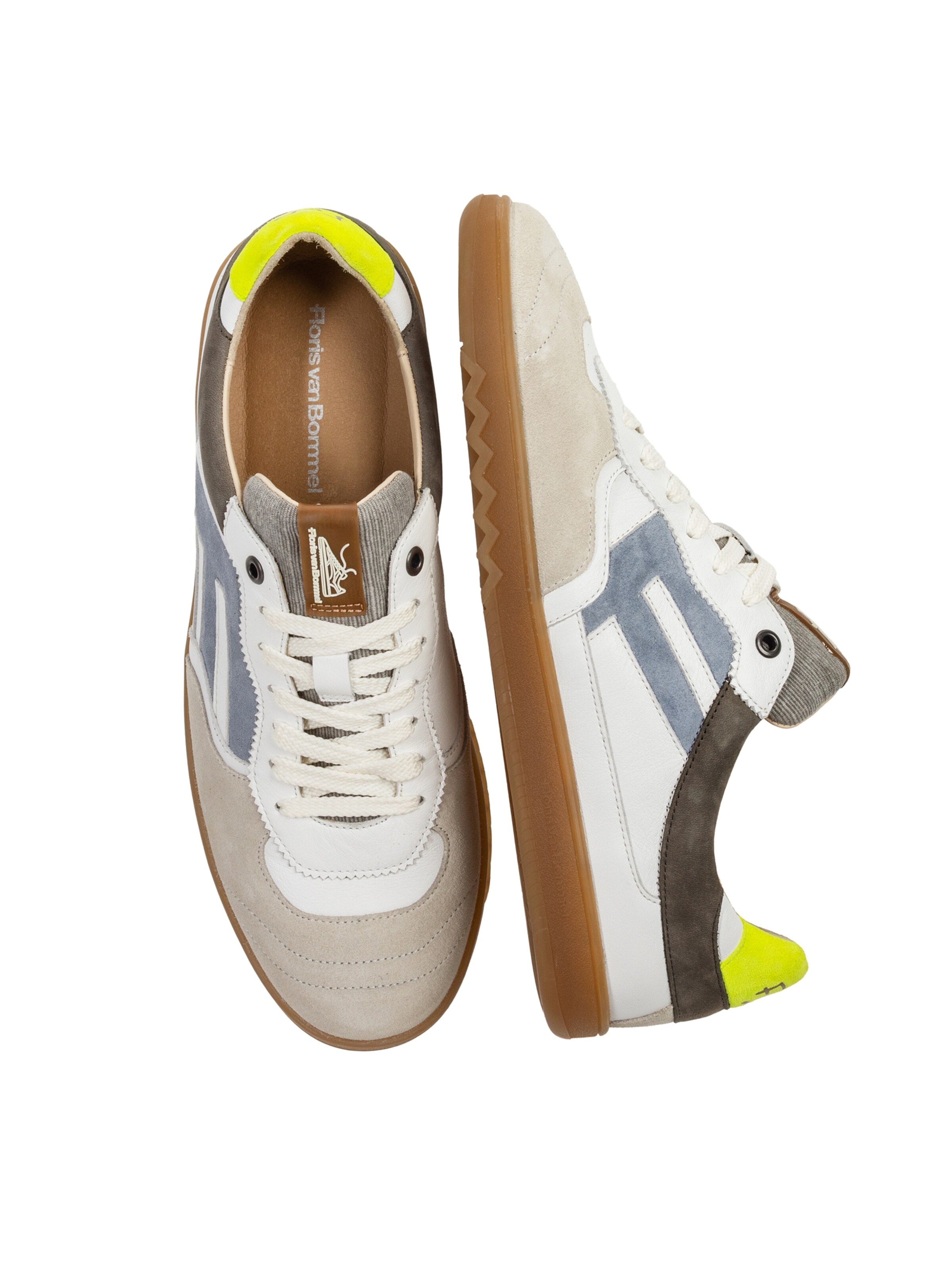 Sneaker bassa 'Zaler 04' di Floris van Bommel in bianco