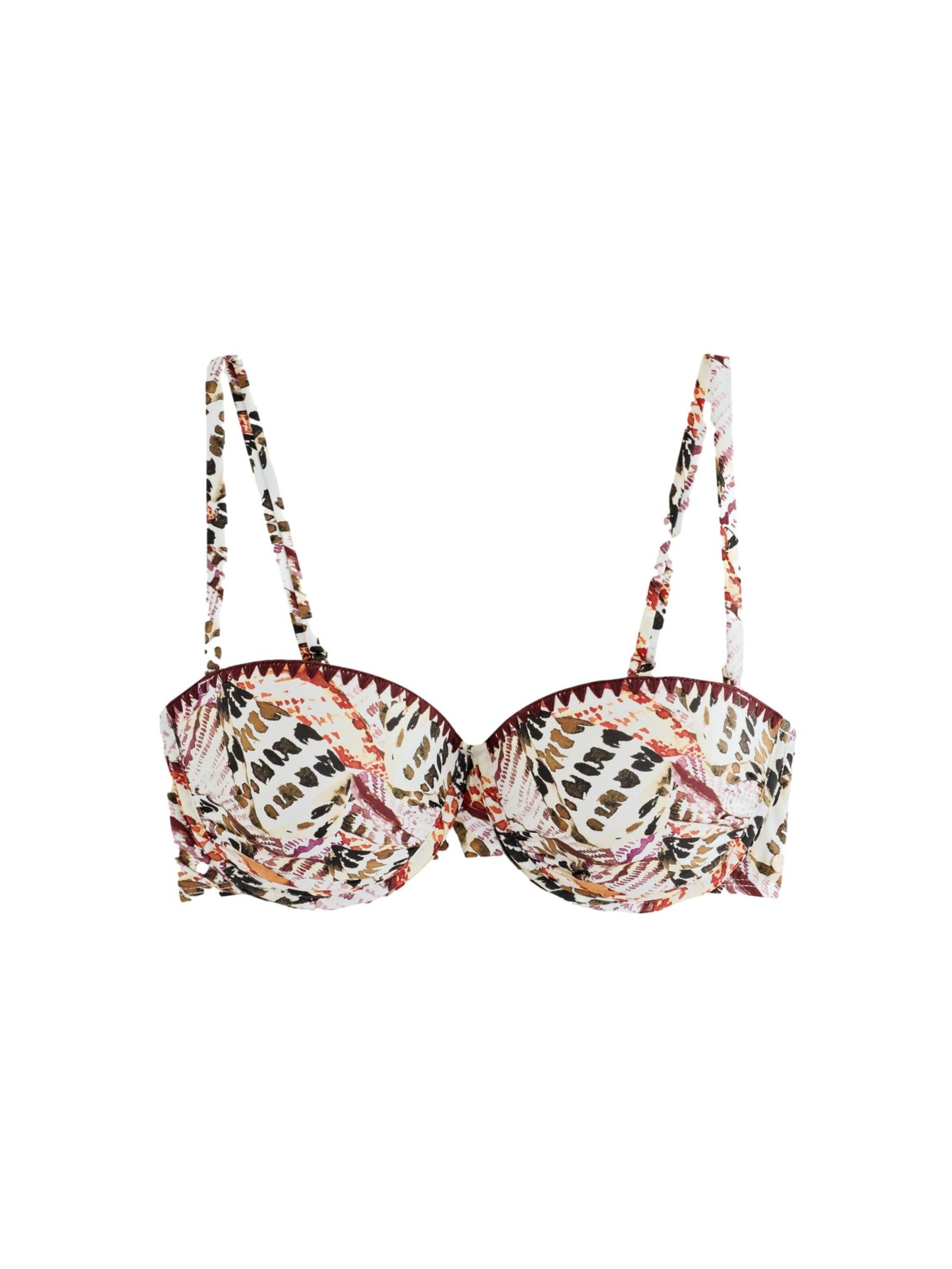 Fascia Top per bikini di Mint Velvet in beige: frontale