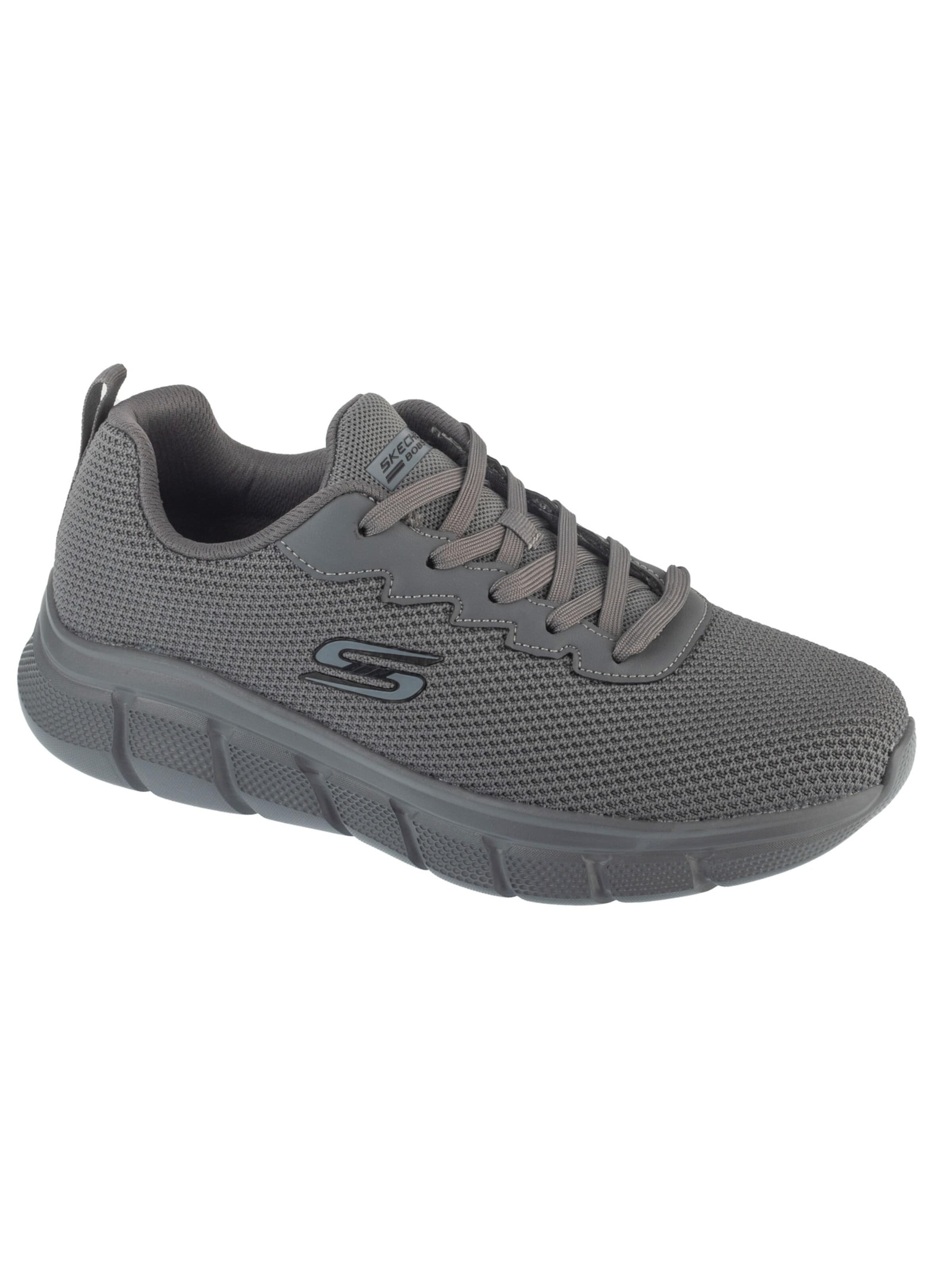 SKECHERS Sneakers laag 'Skechers Bobs B Flex - Chill Edge' in Grijs: voorkant