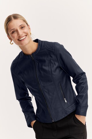 b.young Between-season jacket 'ACOM' in Blue: front