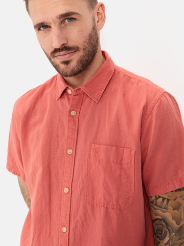 CAMEL ACTIVE Regular fit Button Up Shirt in Red