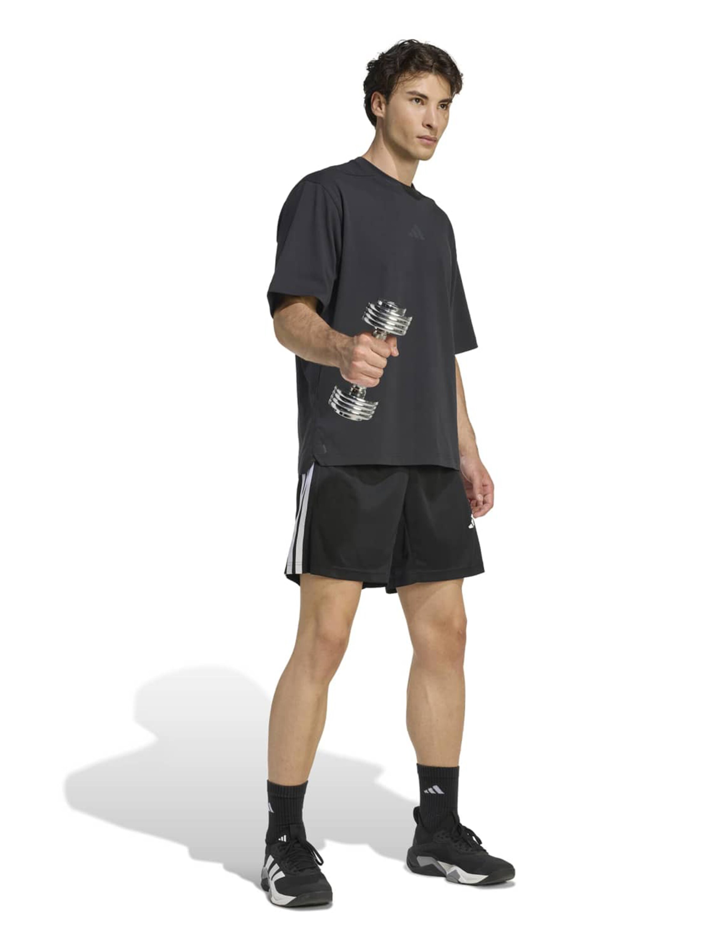 Regular Pantalon de sport 'WE' ADIDAS PERFORMANCE en noir : devant