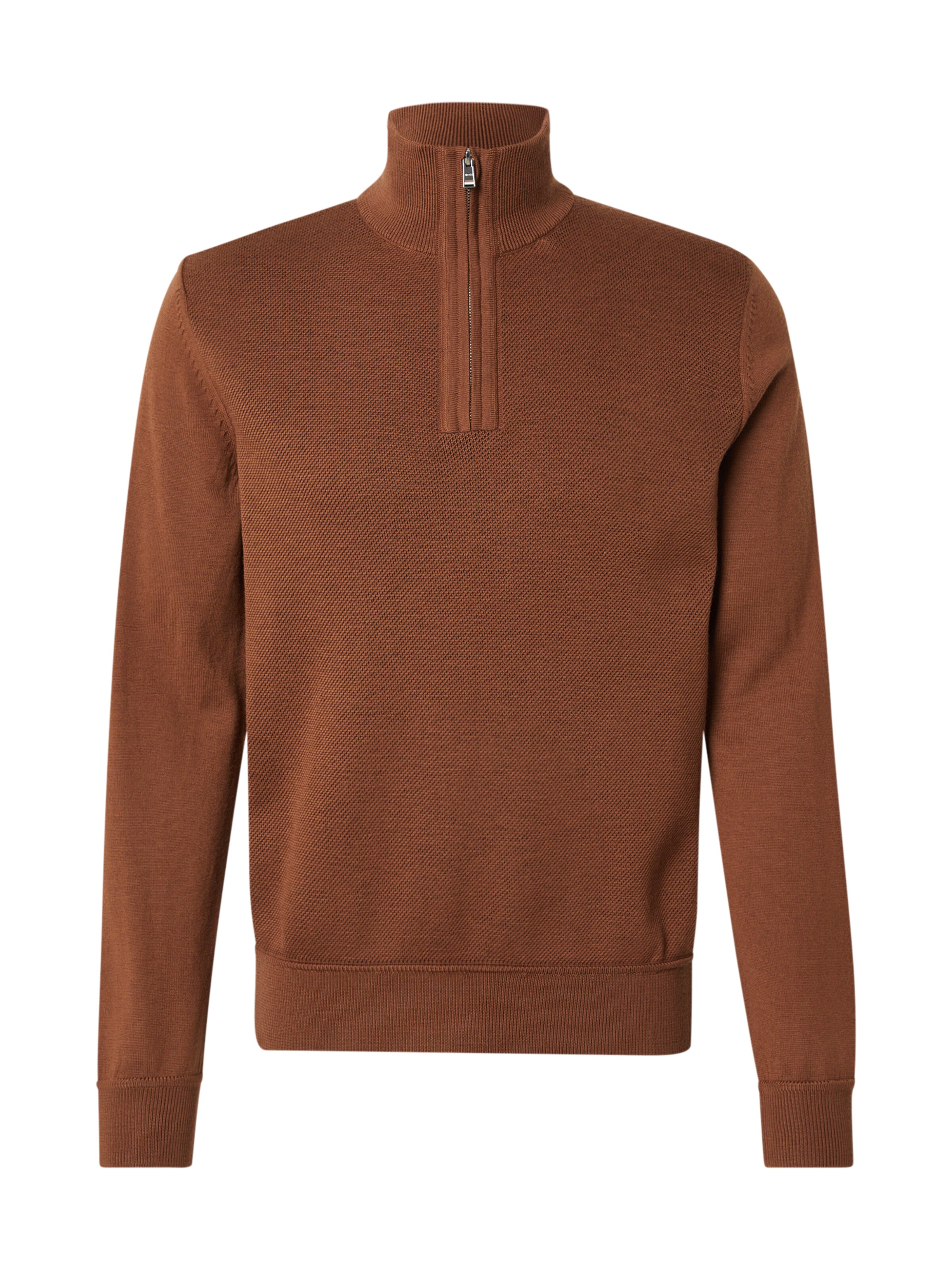 BOSS Svetr 'H-Illario' – hnědá: přední strana