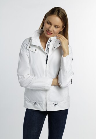 DreiMaster Maritim Between-Season Jacket in White: front