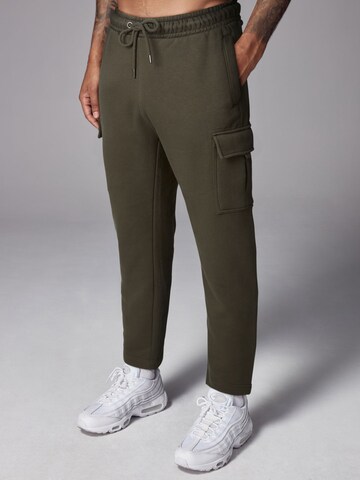 Next Tapered Cargo trousers in Green: front