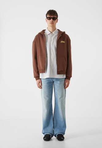 Lost Youth Sweatvest 'Western Motel' in Bruin