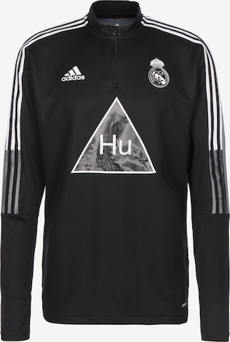 Sweat de sport ADIDAS PERFORMANCE en noir : devant