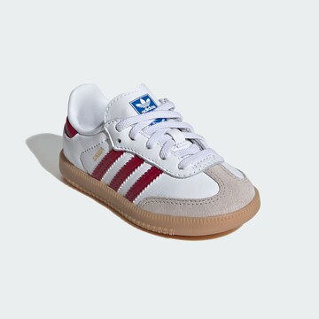 Baskets 'SAMBA' ADIDAS ORIGINALS en blanc