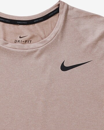 NIKE Regular fit Functioneel shirt in Beige