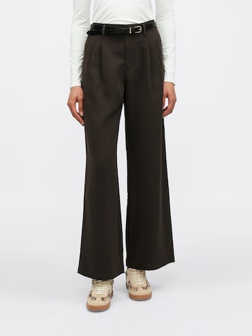 GAP - Pierna ancha Pantalón 'V-EASY' en marrón: frente