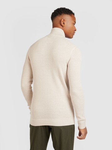 JACK & JONES Пуловер 'JPRBLUCHRISTER' в бежово