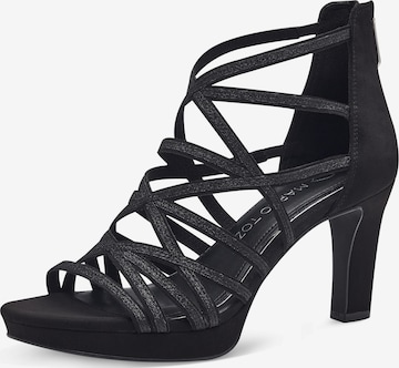 MARCO TOZZI Sandals in Black: front