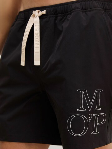 Shorts de bain ' Woven ' Marc O'Polo en noir
