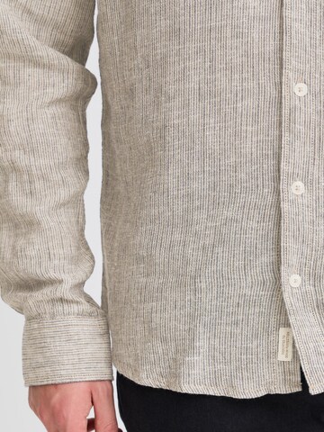 BLEND Regular fit Overhemd ' BHBobby Shirt stripe ' in Bruin