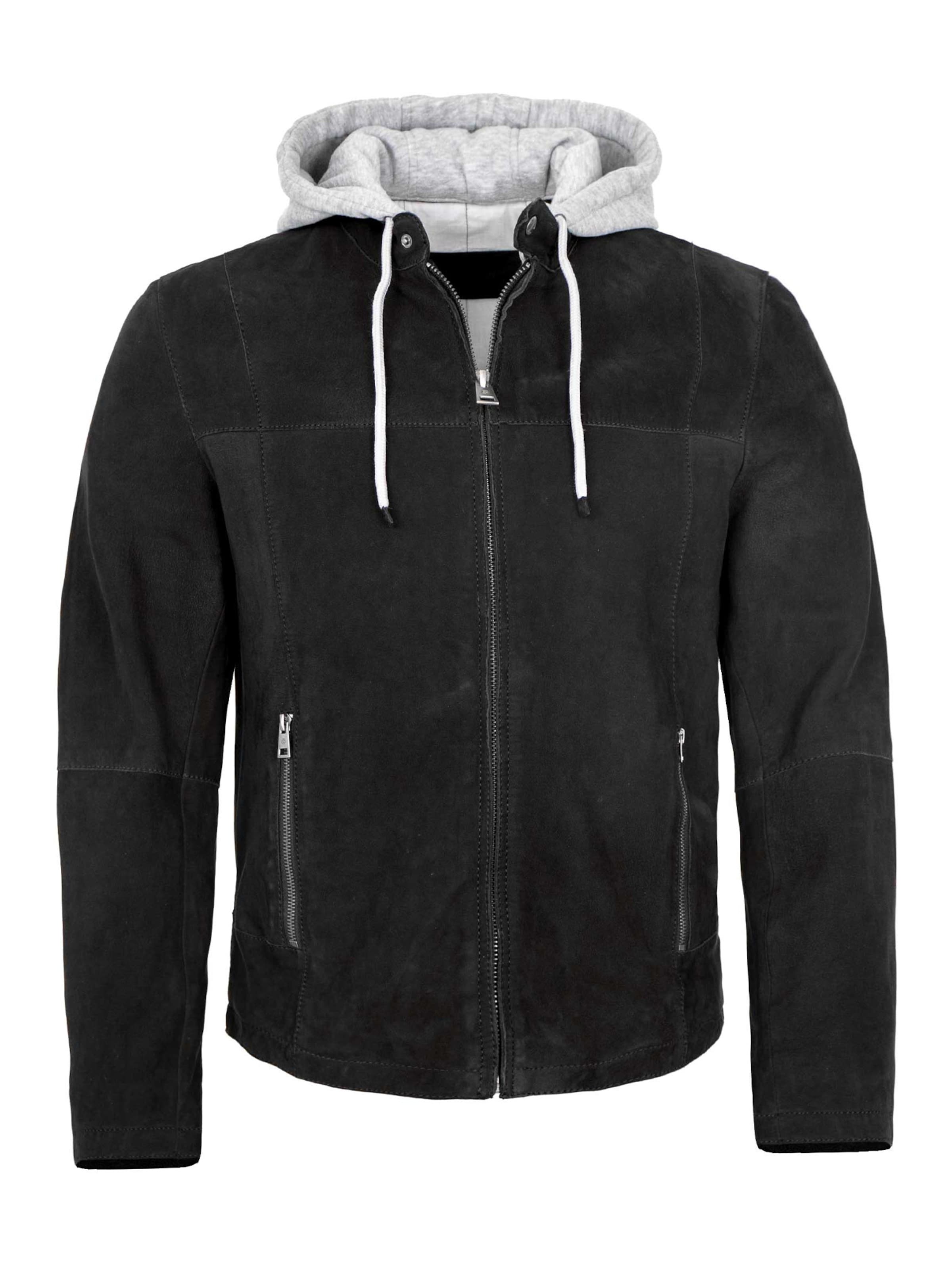 MILESTONE Between-Season Jacket 'MSRivoli' in Black: front