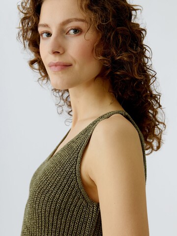 OUI Knitted Top in Green