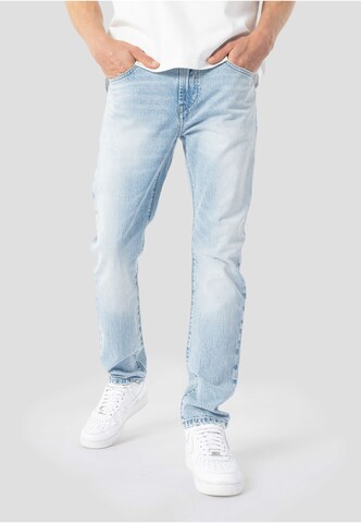 Elias Rumelis Tapered Jeans 'Noel' in Blauw: voorkant