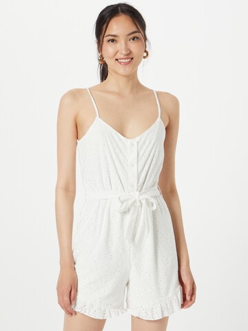 VILA Jumpsuit 'KAWA' in White: front