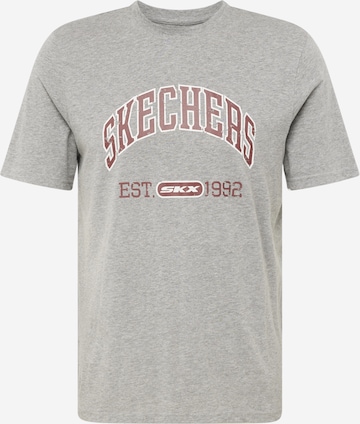 SKECHERS - Camisa funcionais 'PRESTIGE' em cinzento: frente