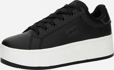 Tommy Jeans Niske tenisice u tamo siva / crna, Pregled proizvoda