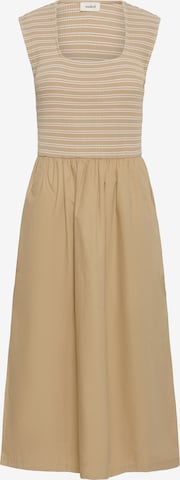 Robe 'Simone Phoebe' SOAKED IN LUXURY en beige : devant