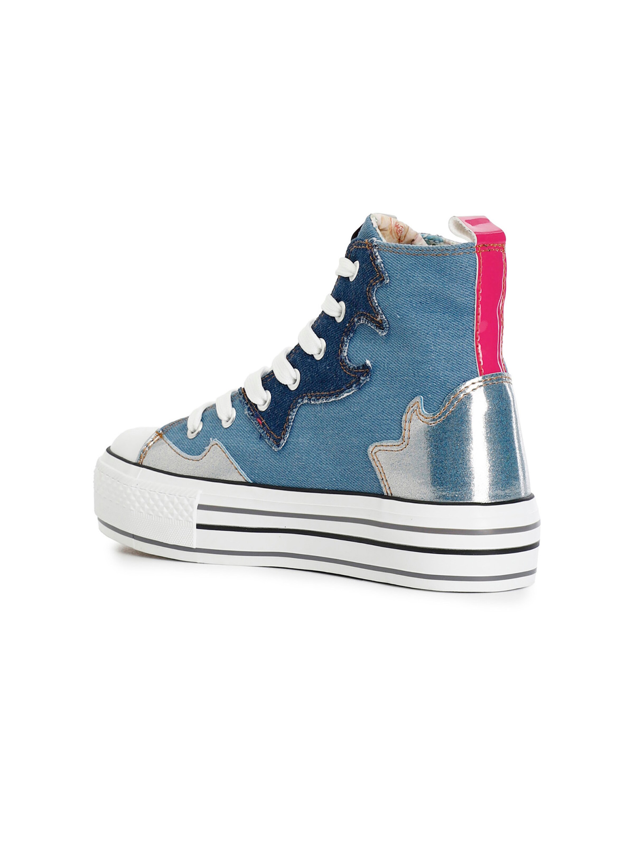 Baskets basses CAFè NOIR en bleu