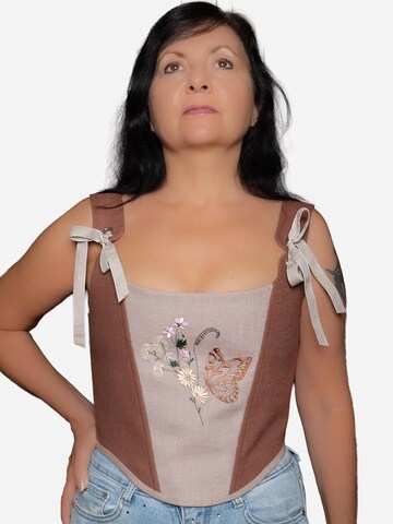 Corsetto di VIADALINNO in beige