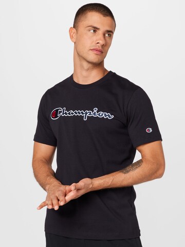 Champion Authentic Athletic Apparel Shirt in Black: front