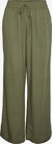Pantaloni 'PCPia' di PIECES in verde: frontale