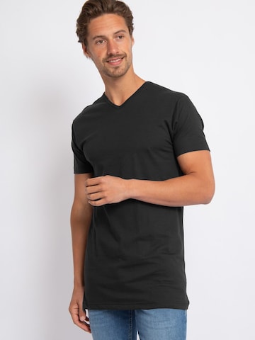 alan red Shirt 'Vermont' in Zwart: voorkant