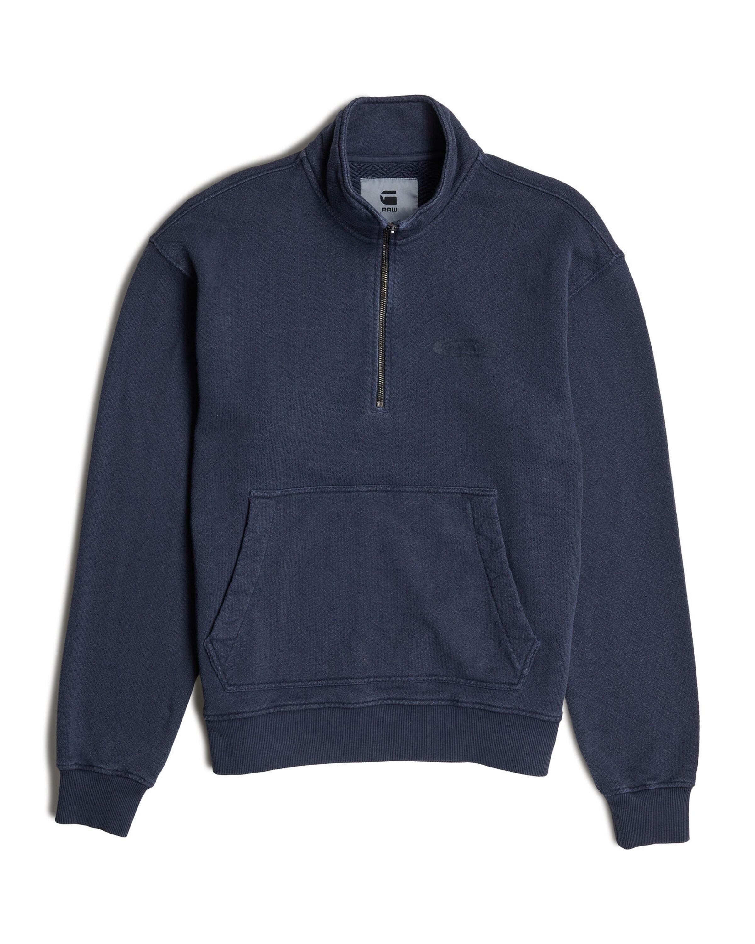 G-STAR Sweatshirt 'Relaxed' in Blauw: voorkant
