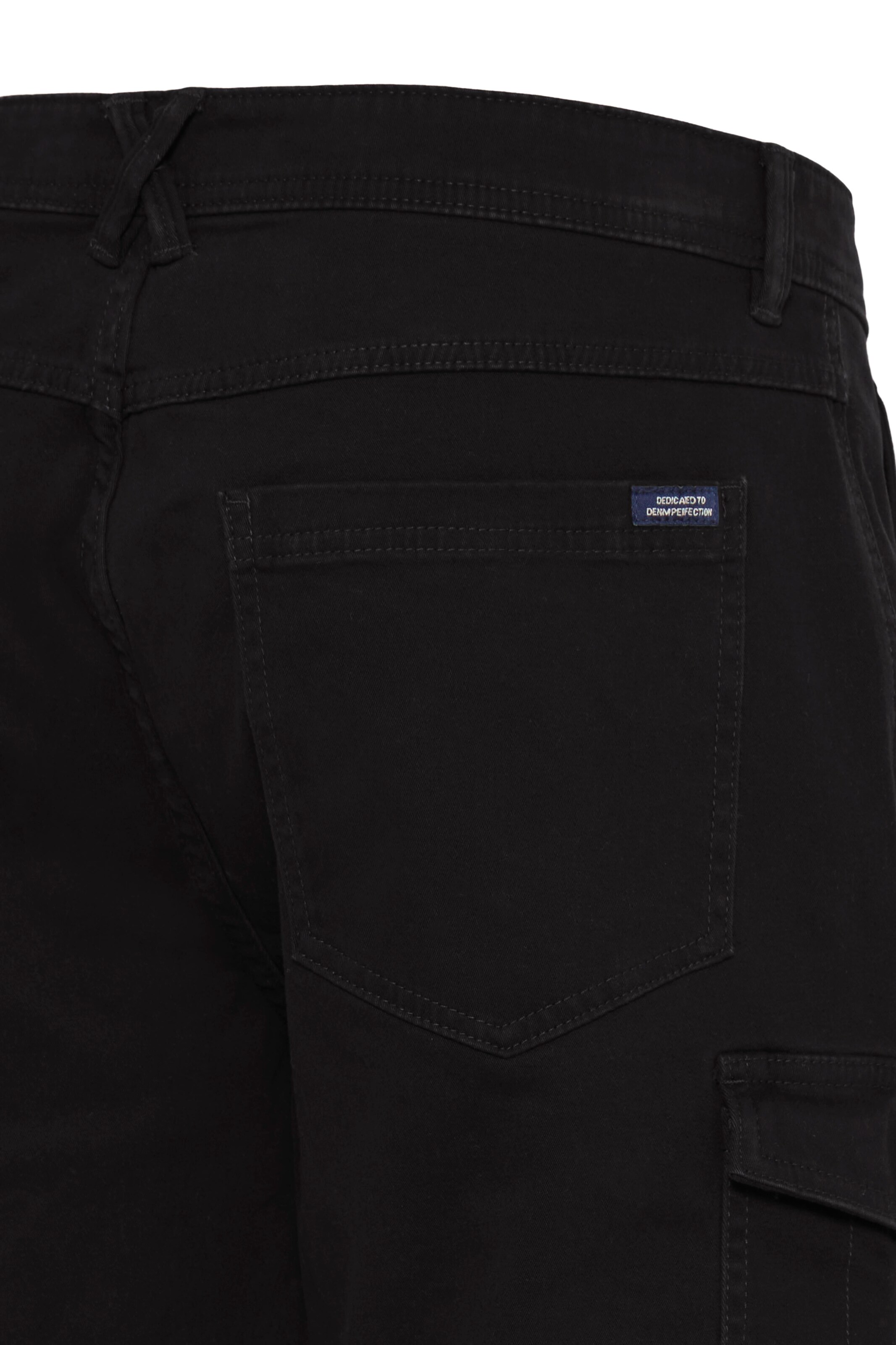 BLEND Regular Cargo Pants in Black