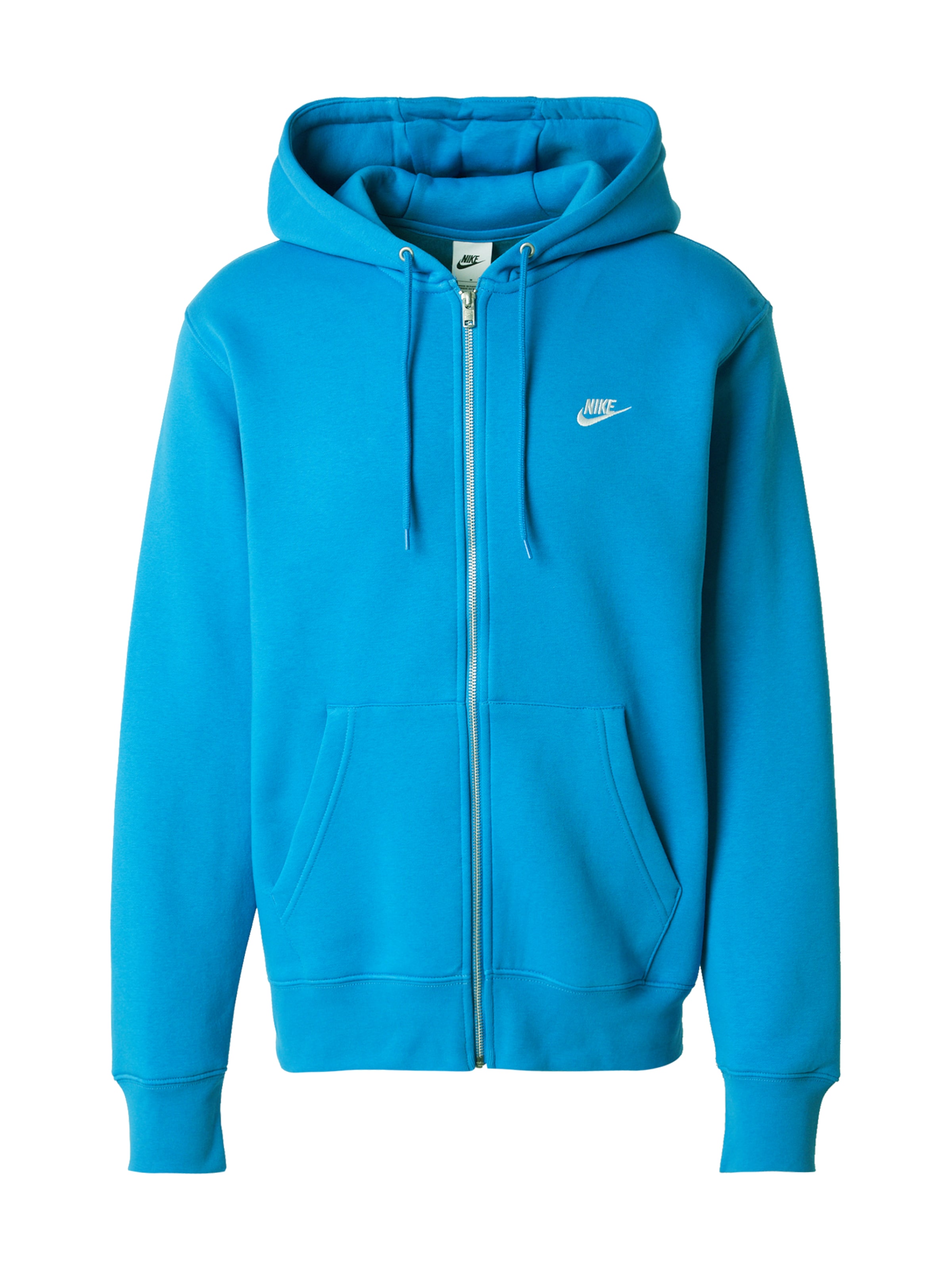 Nike Sportswear Кофта на молнии 'CLUB' в Синий: спереди