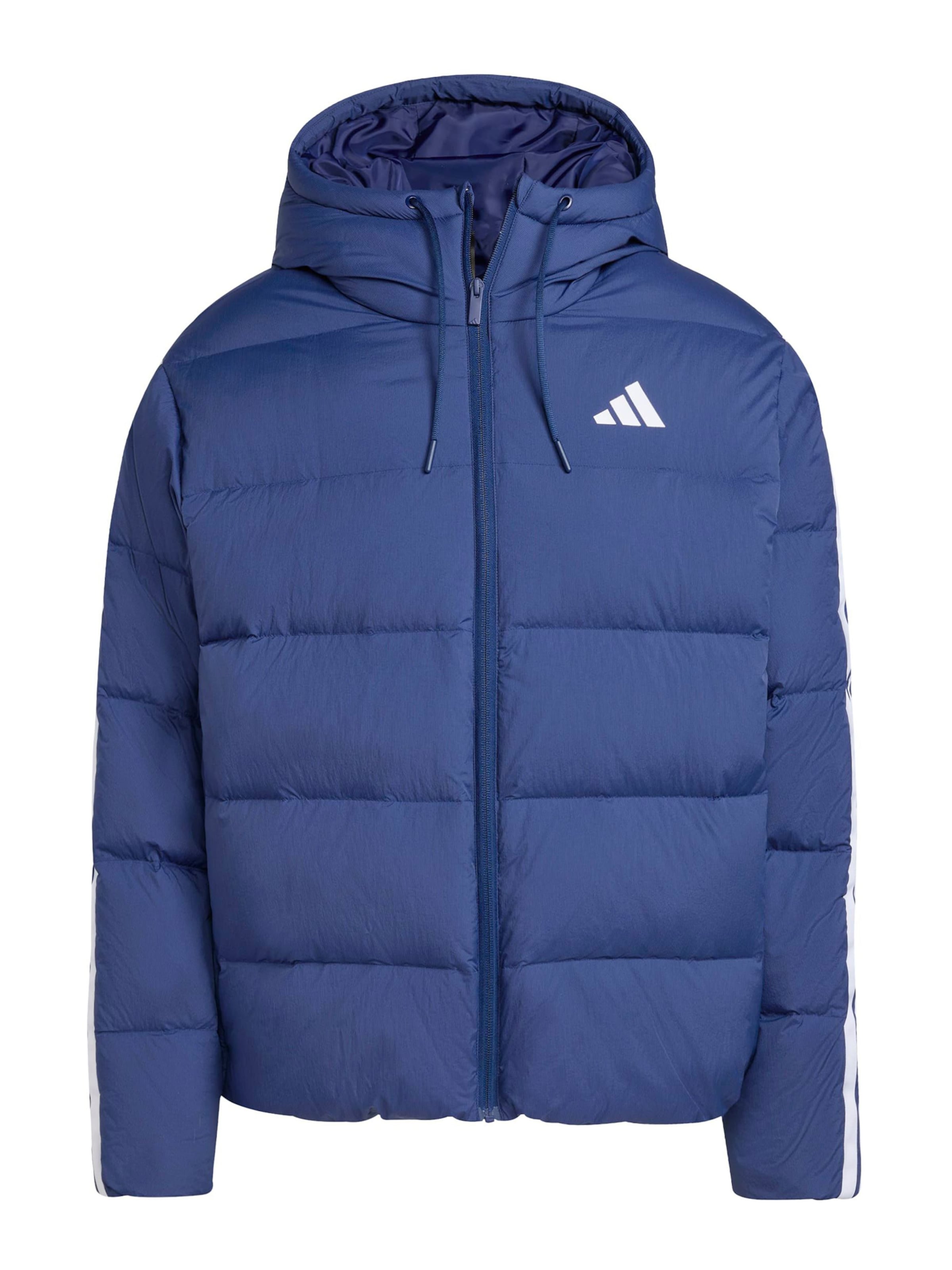 ADIDAS SPORTSWEAR Kurtka sportowa 'ESS' w kolorze niebieski: przód