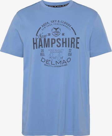 DELMAO Shirt in Blue: front