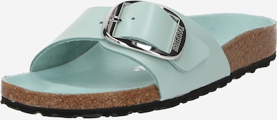 BIRKENSTOCK Pantolette 'Madrid' i himmelsblå / silver, Produktvy