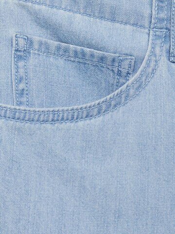MANGO Loose fit Trousers 'VIONET' in Blue
