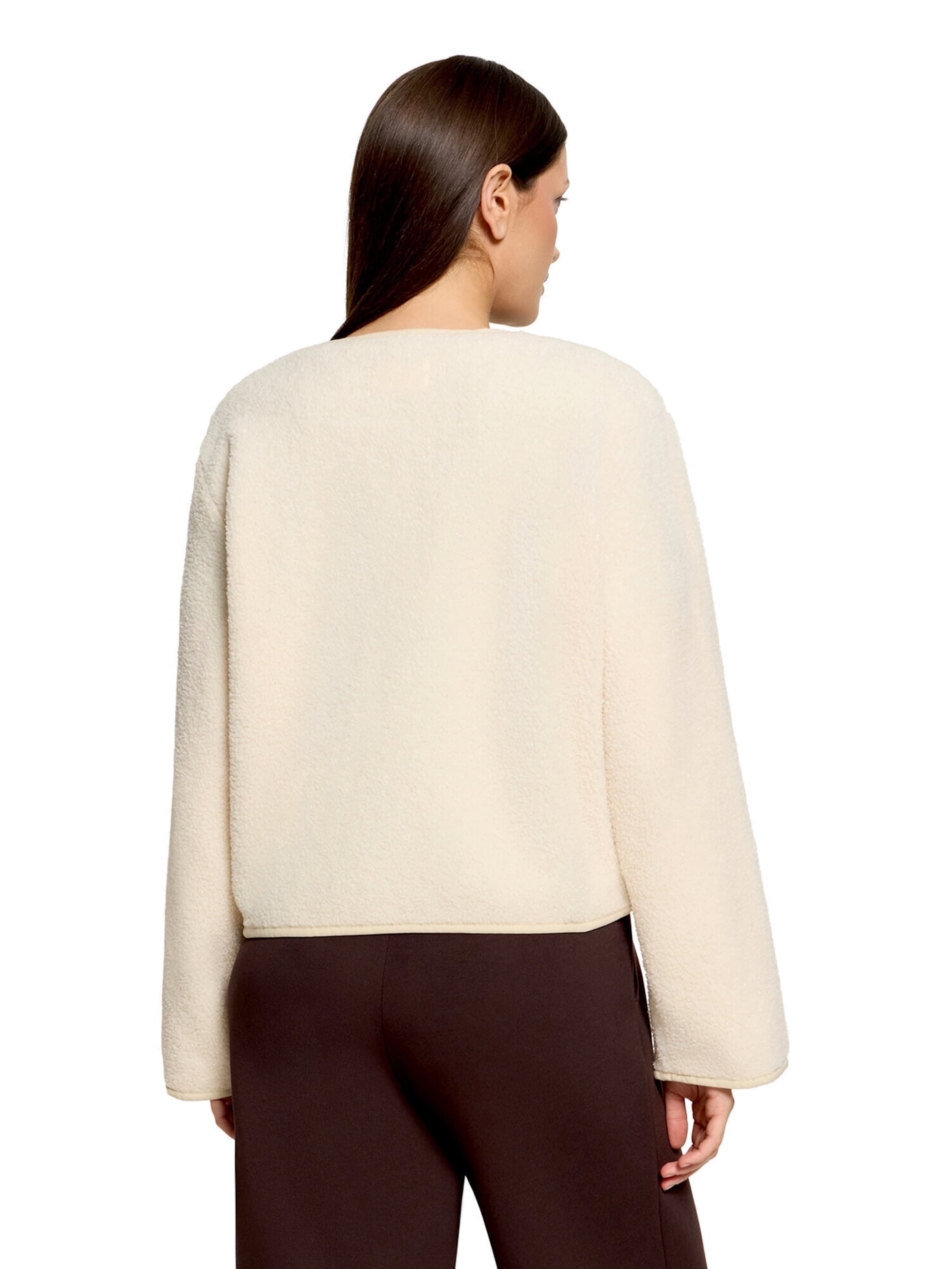 Giacca di felpa di Cartoon in beige