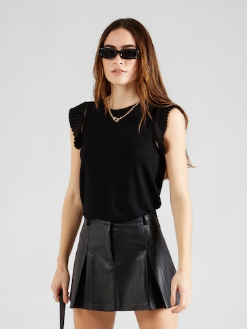 ABOUT YOU Shirt 'Charlize' in Black: front