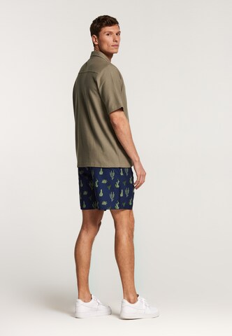 Shiwi Regular fit Button Up Shirt 'Alec' in Green