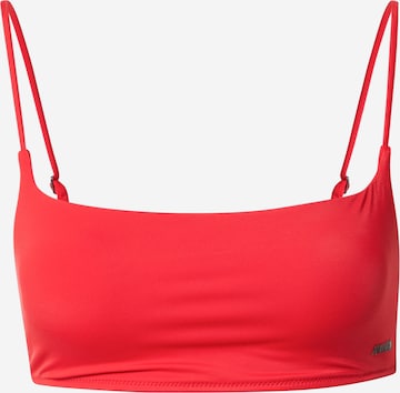 HUGO Góra bikini w kolorze czerwony: przód