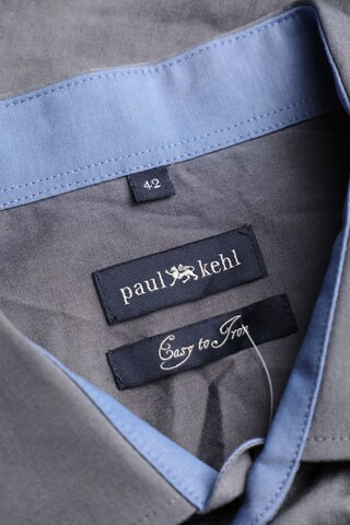 PAUL KEHL 1881 Button Up Shirt in L in Grey