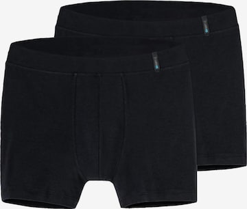 SCHIESSER Boxer shorts 'Long Life Soft' in Blue: front